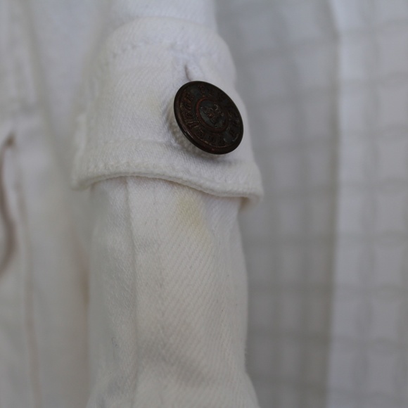 White jean jacket - Picture 5 of 5